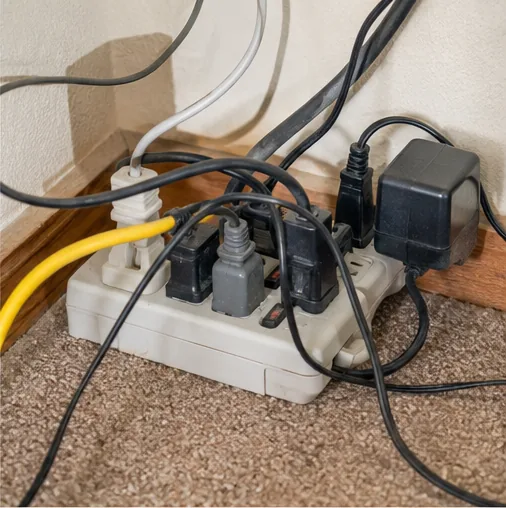 Electrical wiring and junction inspected in a Blaine home
