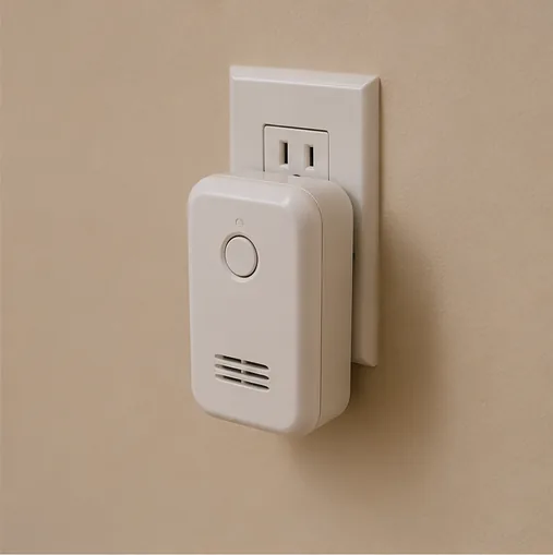 GFCI outlet tested during an electrical inspection